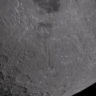 art002e012273 (April 6, 2026) - This view of the southwest portion of Orientale Basin highlights its prominent annular ring—a sweeping...