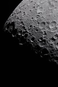 Artemis II Wallpaper : Edge of Lunar Day